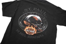 画像5: 00s Used Harley-Davidson Print Tee made in USA (5)