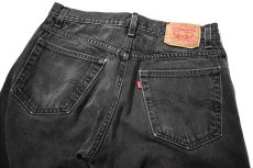 画像5: 00s Used Levi's 517 Denim Pants Black リーバイス (5)