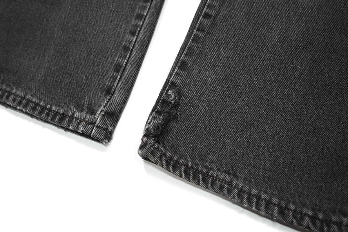 画像3: 00s Used Levi's 517 Denim Pants Black リーバイス (3)
