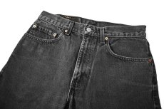 画像2: 99' Used Levi's 505 Denim Pants Black made in USA リーバイス (2)