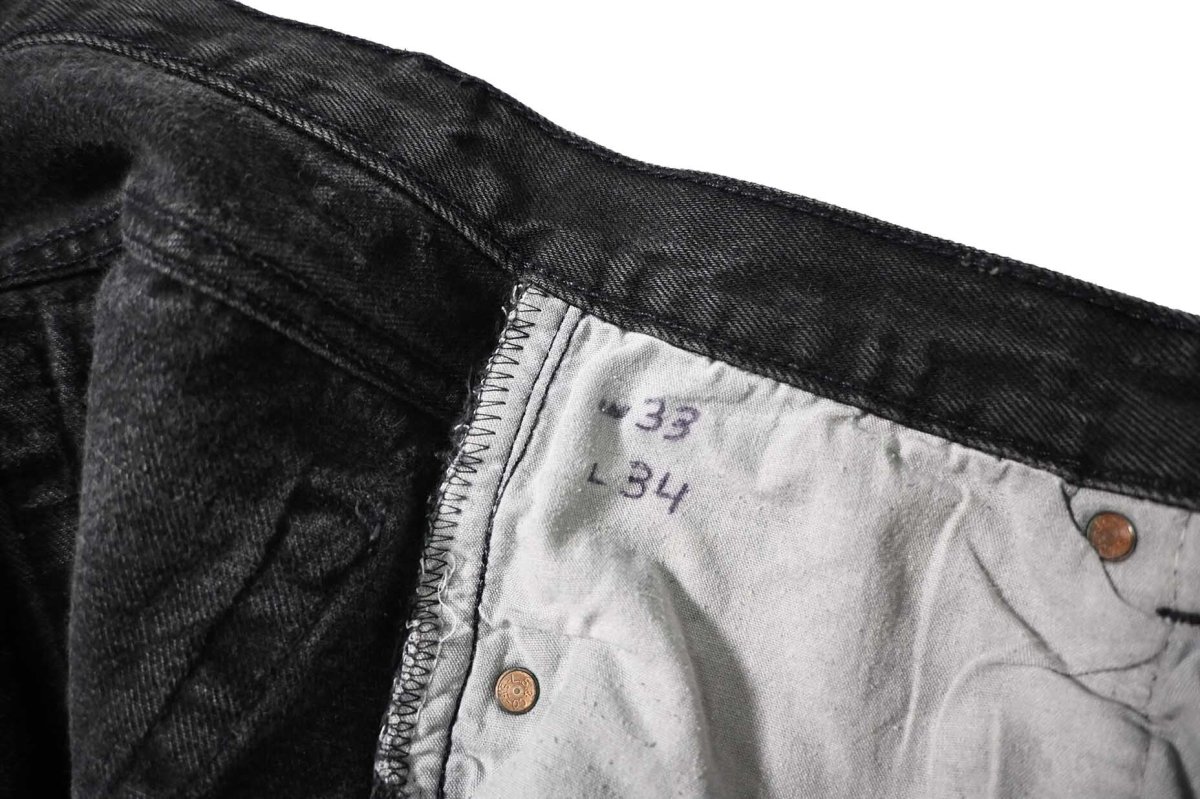 画像6: 90-00s Used Levi's 501 Denim Pants Black リーバイス (6)