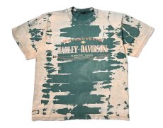 画像1: 90s Used Harley-Davidson Print Tee (1)