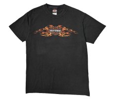 画像1: 00s Used Harley-Davidson Print Tee made in USA (1)