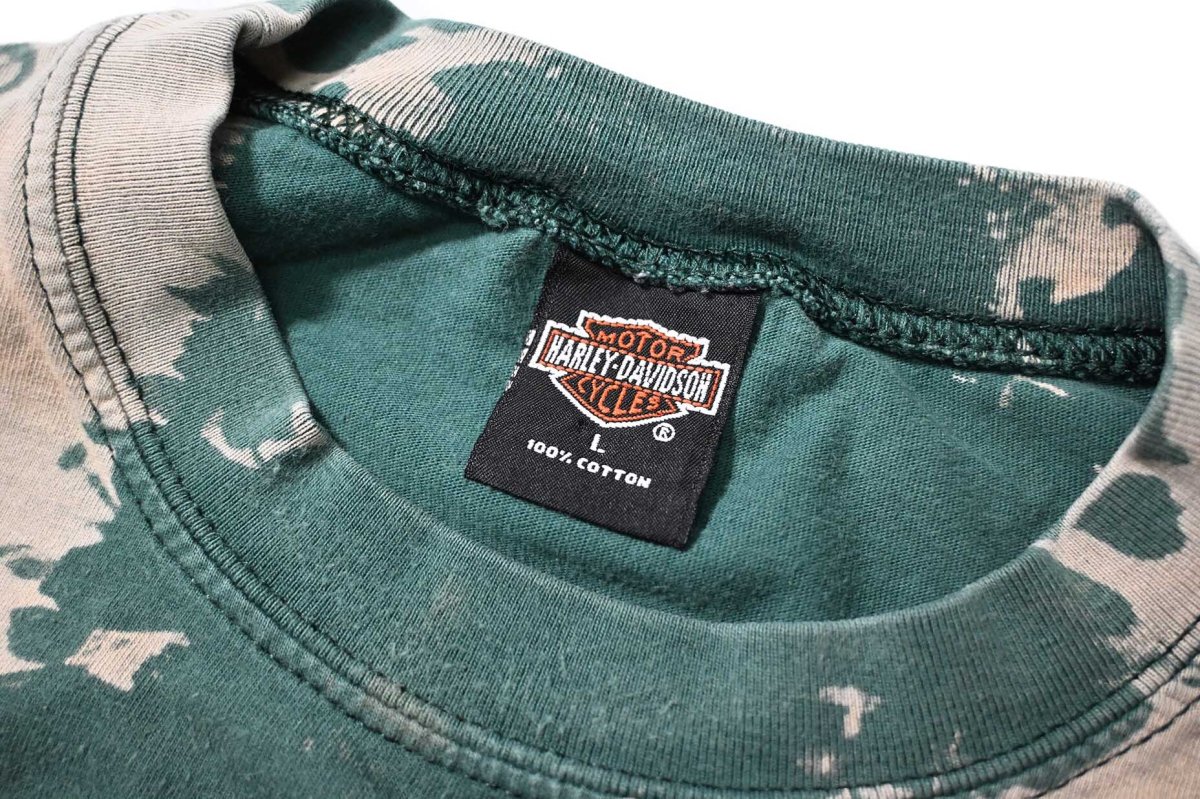 画像4: 90s Used Harley-Davidson Print Tee (4)