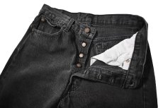 画像5: 90-00s Used Levi's 501 Denim Pants Black リーバイス (5)