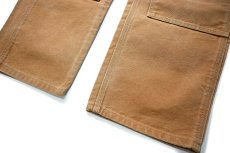 画像3: 07' Used Carhartt Duck Double Knee Carpenter Pants Brown カーハート (3)