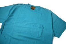 画像2: 90s Used Eddie Bauer Blank Pocket Tee (2)