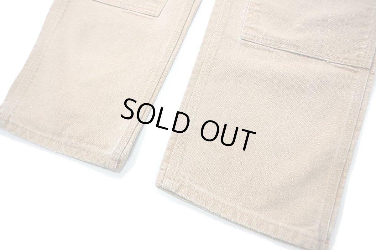画像3: 07' Used Carhartt Duck Double Knee Carpenter Pants Brown made in USA カーハート (3)