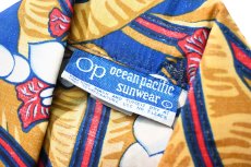画像4: 70s Deadstock Ocean Pacific Rayon Hawaiian Shirt (4)