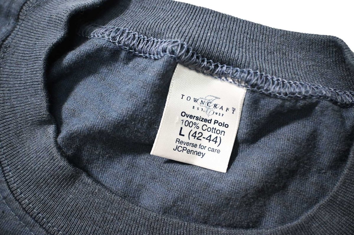 画像5: 90s Deadstock Towncraft Border Pocket Tee made in USA (5)