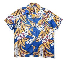 画像1: 70s Deadstock Ocean Pacific Rayon Hawaiian Shirt (1)