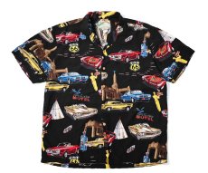 画像1: 90s Used Paradise Found Rayon Hawaiian Shirt made in Hawaii (1)