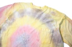 画像2: 80-90s Used Banana Republic Tie Dye Pocket Tee made in USA (2)