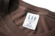 画像5: 90s Used Gap Blank Pocket Tee made in USA (5)