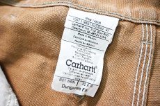 画像7: 07' Used Carhartt Duck Double Knee Carpenter Pants Brown カーハート (7)