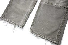 画像3: 11' Used Carhartt Duck Double Knee Carpenter Pants Moss カーハート (3)