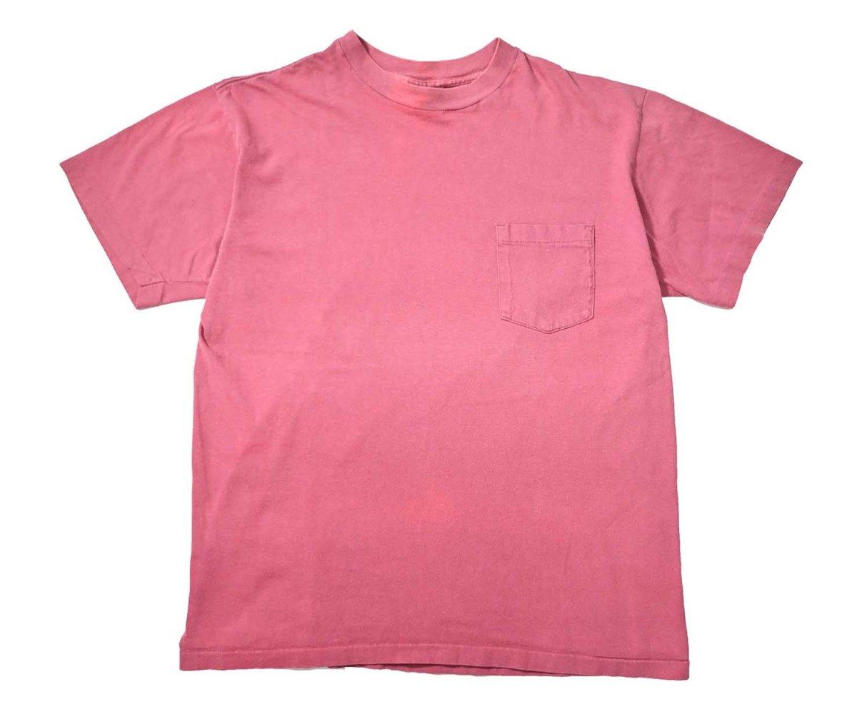 画像1: 80-90s Used Banana Republic Blank Pocket Tee made in USA (1)