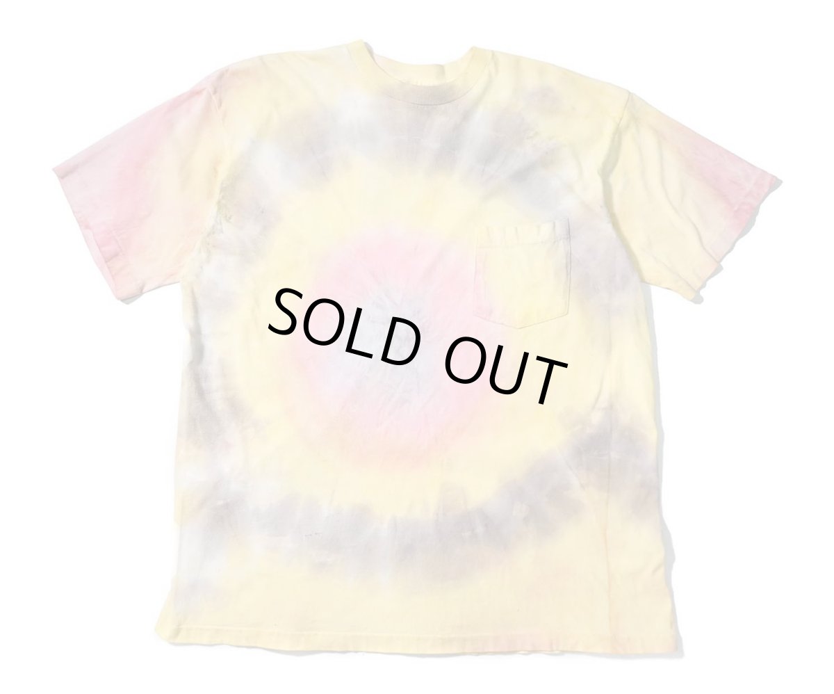 画像1: 80-90s Used Banana Republic Tie Dye Pocket Tee made in USA (1)
