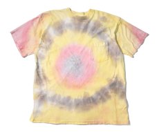 画像1: 80-90s Used Banana Republic Tie Dye Pocket Tee made in USA (1)