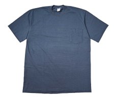 画像1: 90s Deadstock Towncraft Border Pocket Tee made in USA (1)