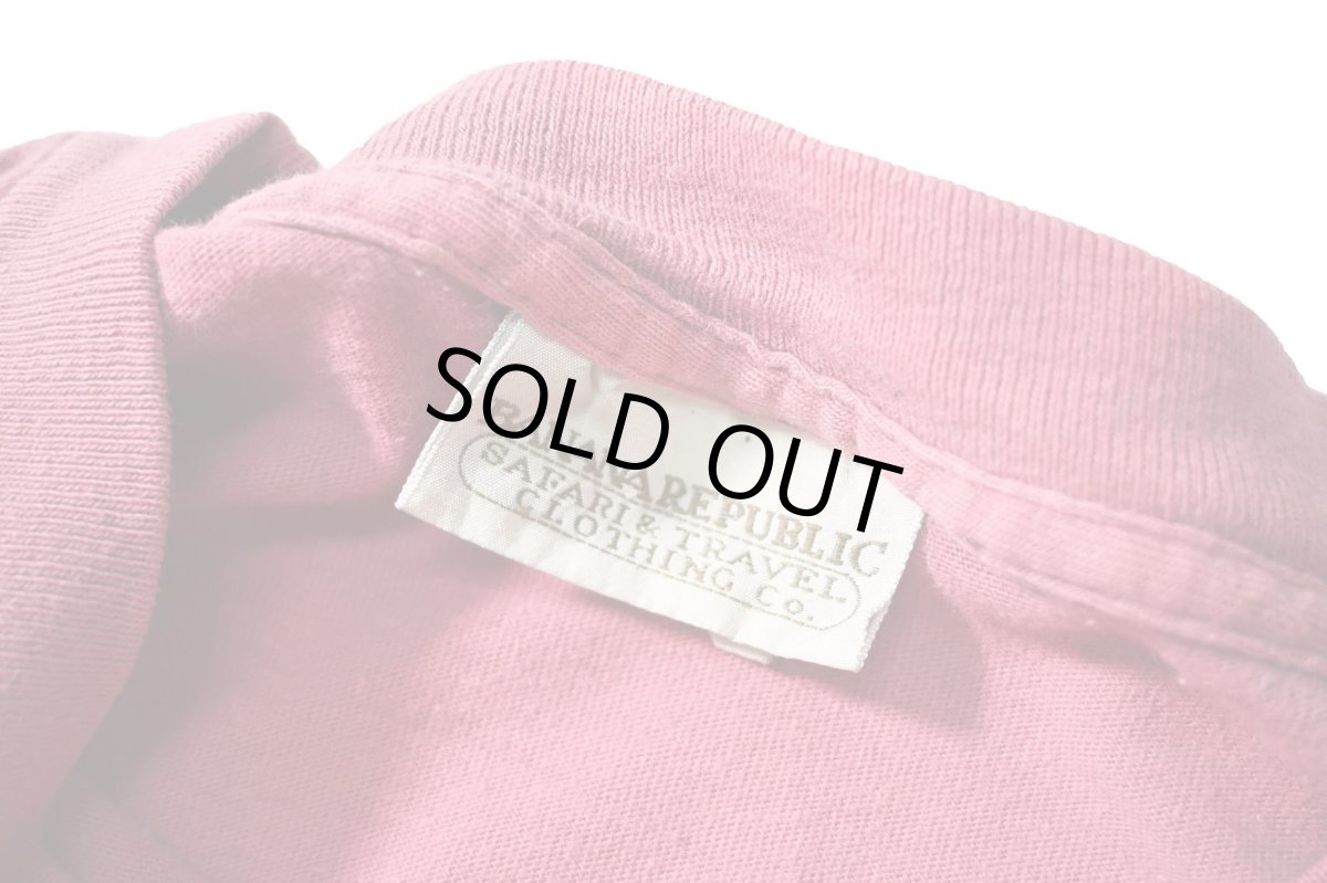 画像5: 80-90s Used Banana Republic Blank Pocket Tee made in USA (5)
