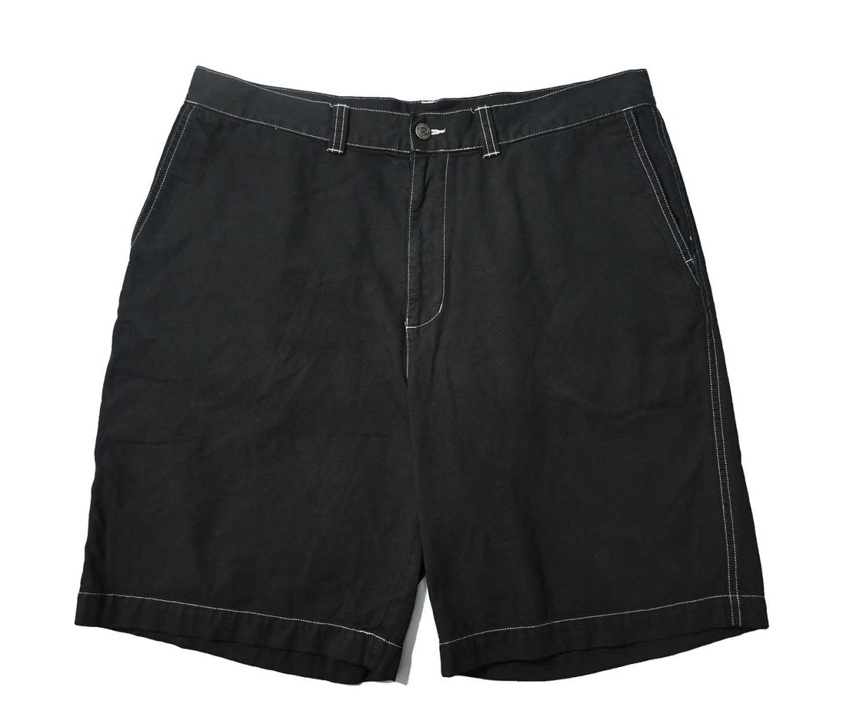 画像1: Used patagonia Canvas Shorts Black Over Dye パタゴニア (1)