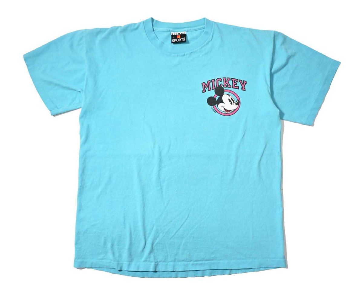 画像1: 90s Used Disney Print Tee made in USA (1)