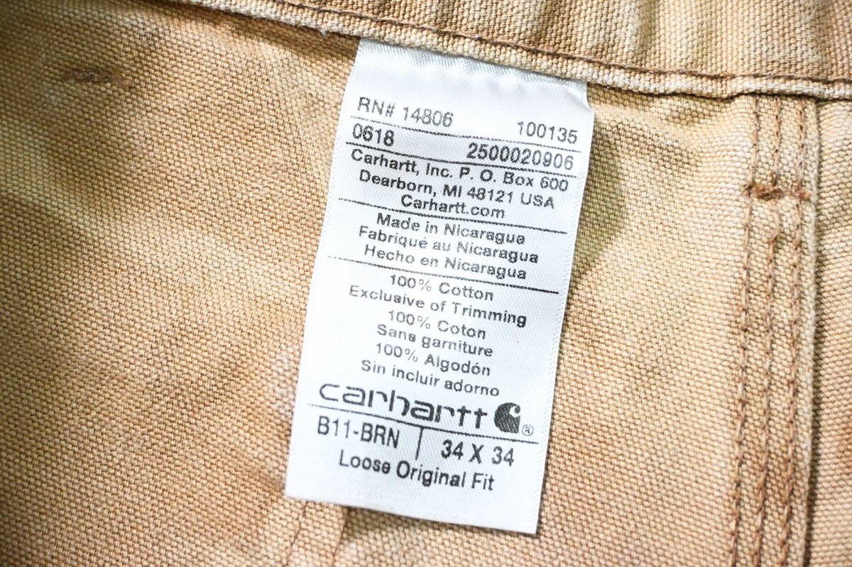 画像6: Used Carhartt Customized Duck Jorts (6)