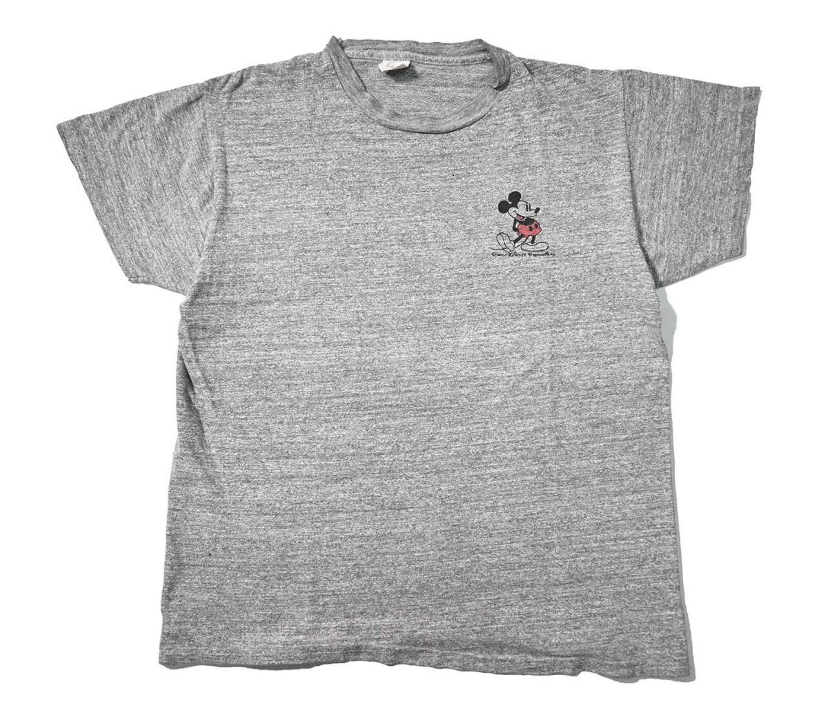 画像1: 70s Used Disney Print Tee made in USA (1)
