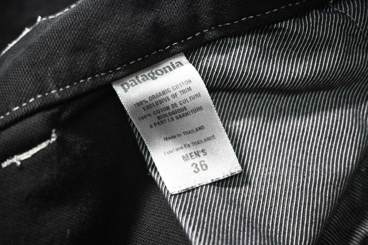 画像6: Used patagonia Canvas Shorts Black Over Dye パタゴニア (6)