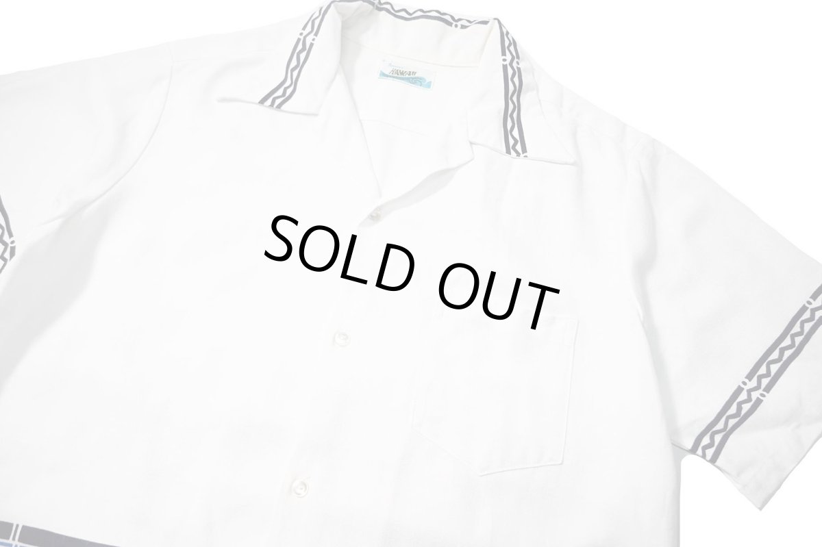 画像2: 60-70s Used Penneys HAWAII Open Collar Shirt (2)