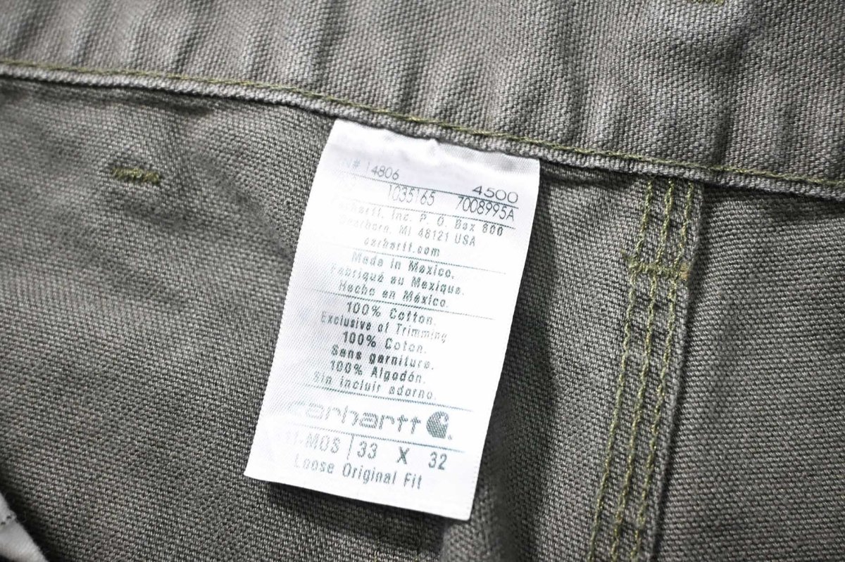 画像6: Used Carhartt Customized Duck Jorts (6)