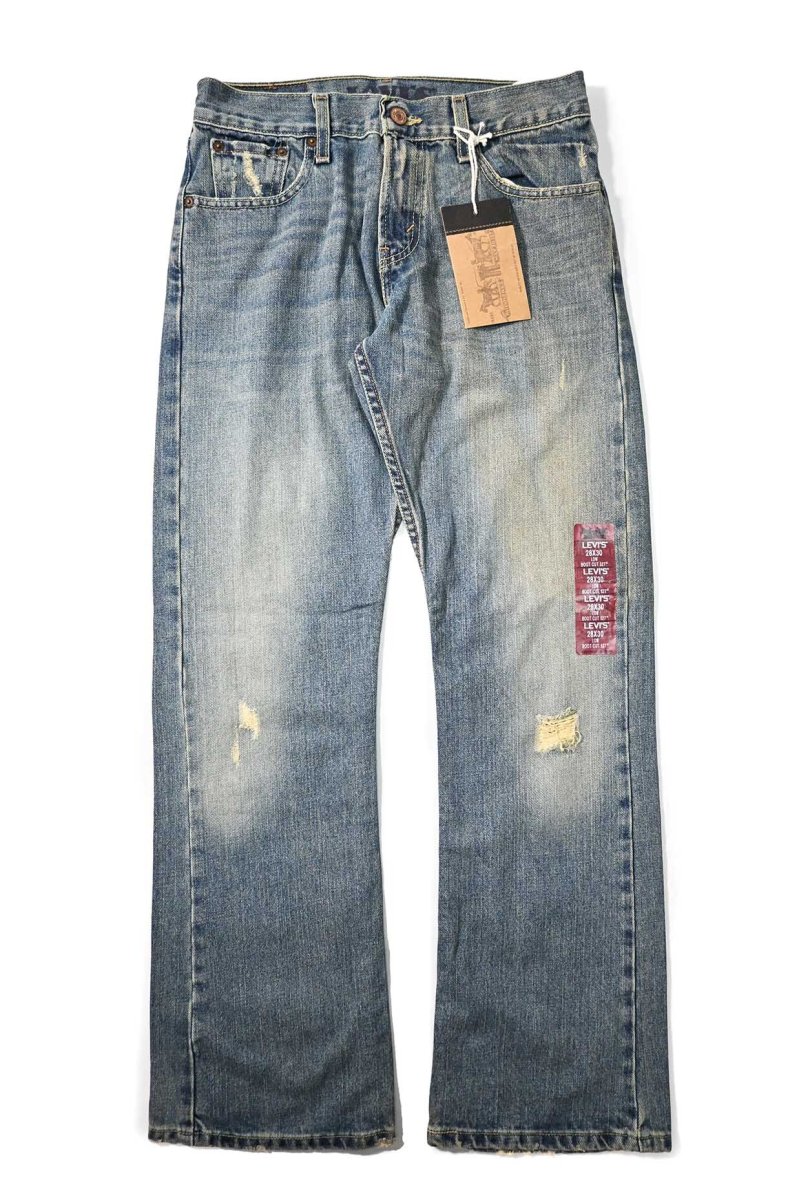 画像1: 00s Deadstock Levi's 527 Denim Pants Low Boot Cut #4490 リーバイス (1)