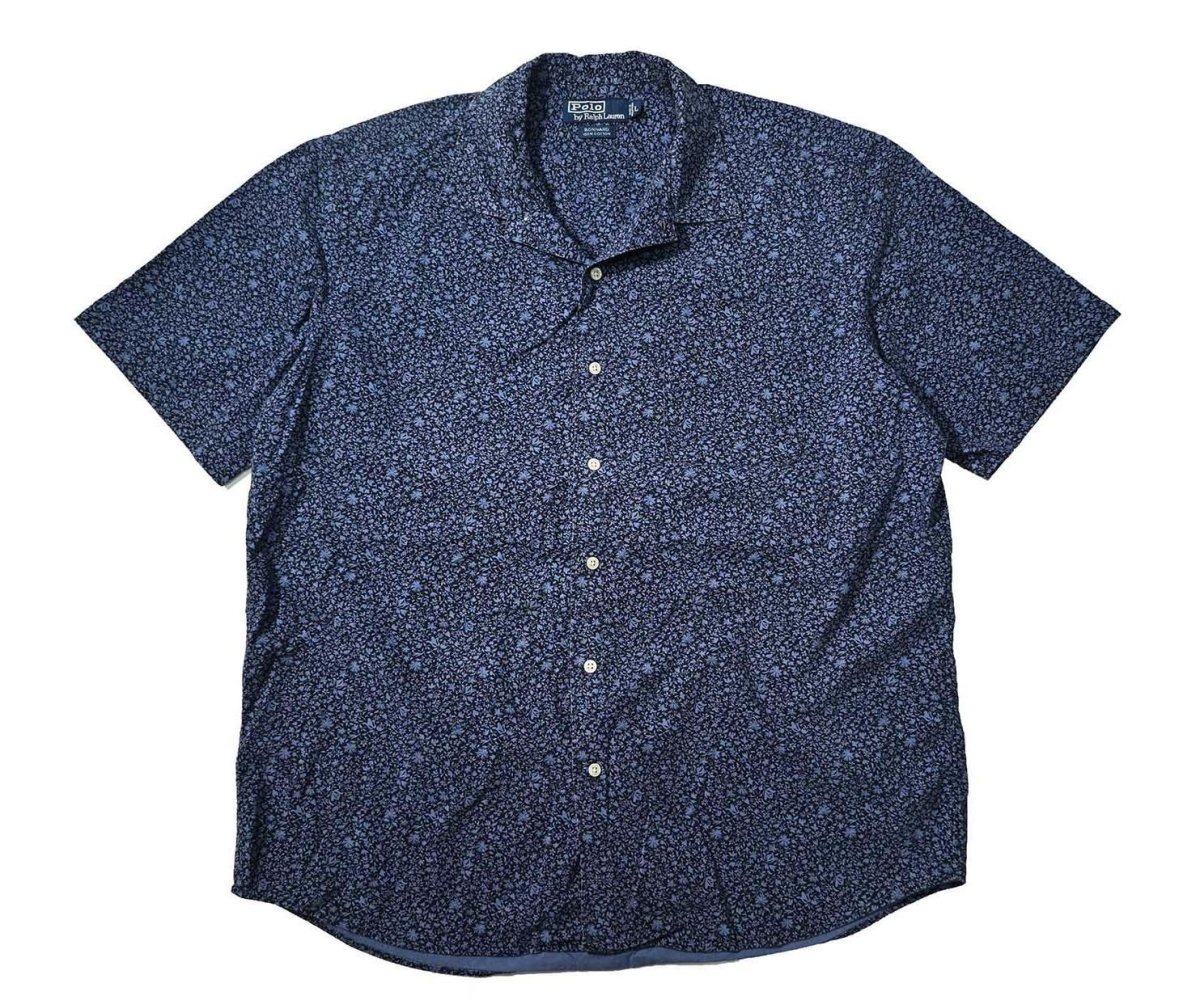 画像1: 90-00s Used Polo Ralph Lauren Open Collar Shirt "Bonnard" (1)