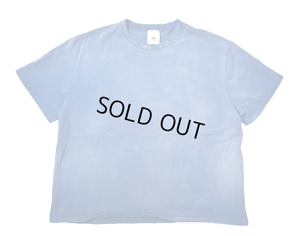 画像1: MOOJI MOOJI US Single Stitched T-Shirt Aged Blue (1)