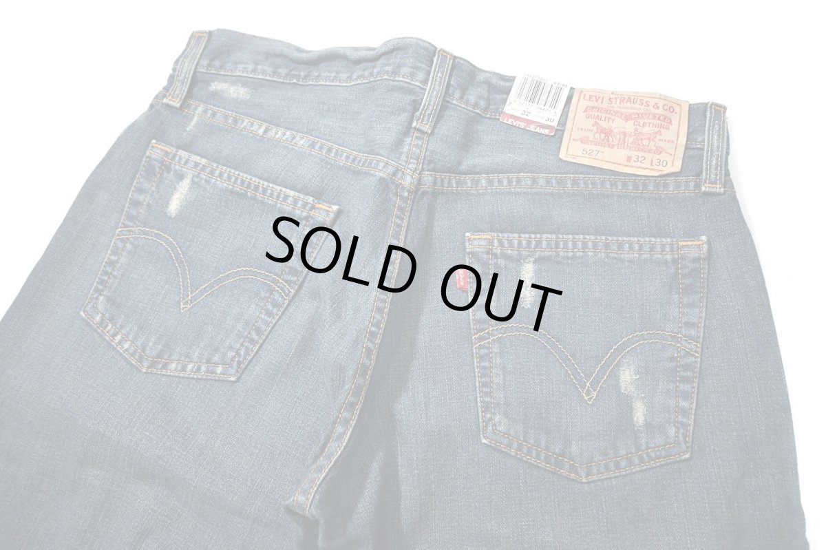 画像4: 00s Deadstock Levi's 527 Denim Pants Low Boot Cut #7201 リーバイス (4)