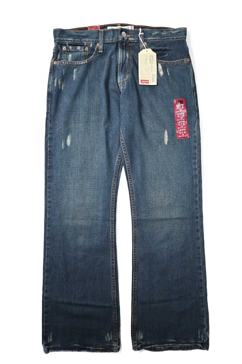 画像1: 00s Deadstock Levi's 527 Denim Pants Low Boot Cut #7201 リーバイス (1)