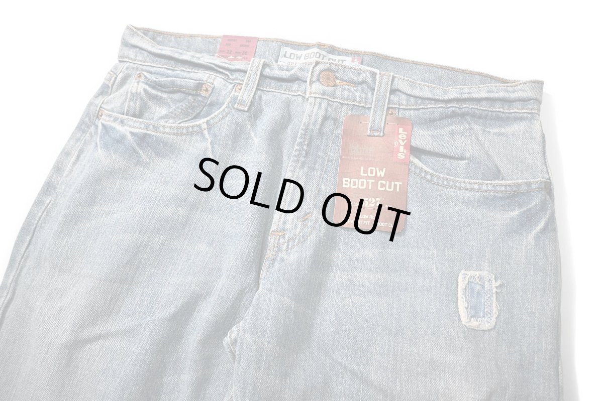 画像2: 00s Deadstock Levi's 527 Denim Pants Low Boot Cut #1054 リーバイス (2)