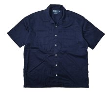画像1: 90-00s Used Polo Ralph Lauren Open Collar Shirt "Brentford" (1)