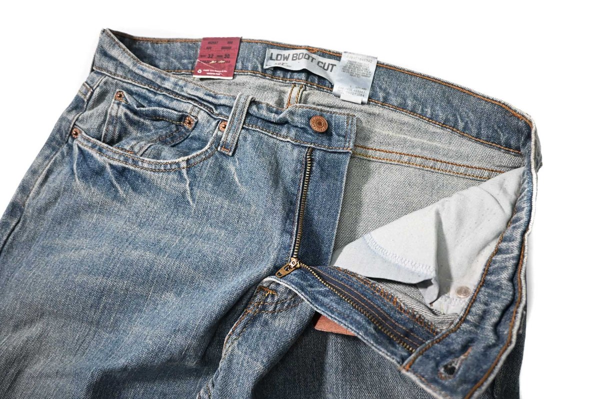 画像5: 00s Deadstock Levi's 527 Denim Pants Low Boot Cut #1054 リーバイス (5)