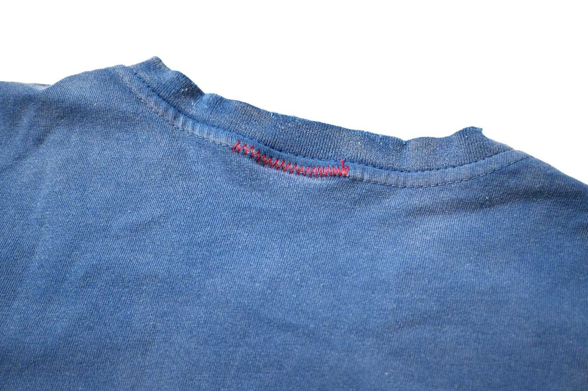 画像6: MOOJI MOOJI US Single Stitched T-Shirt Aged Blue (6)