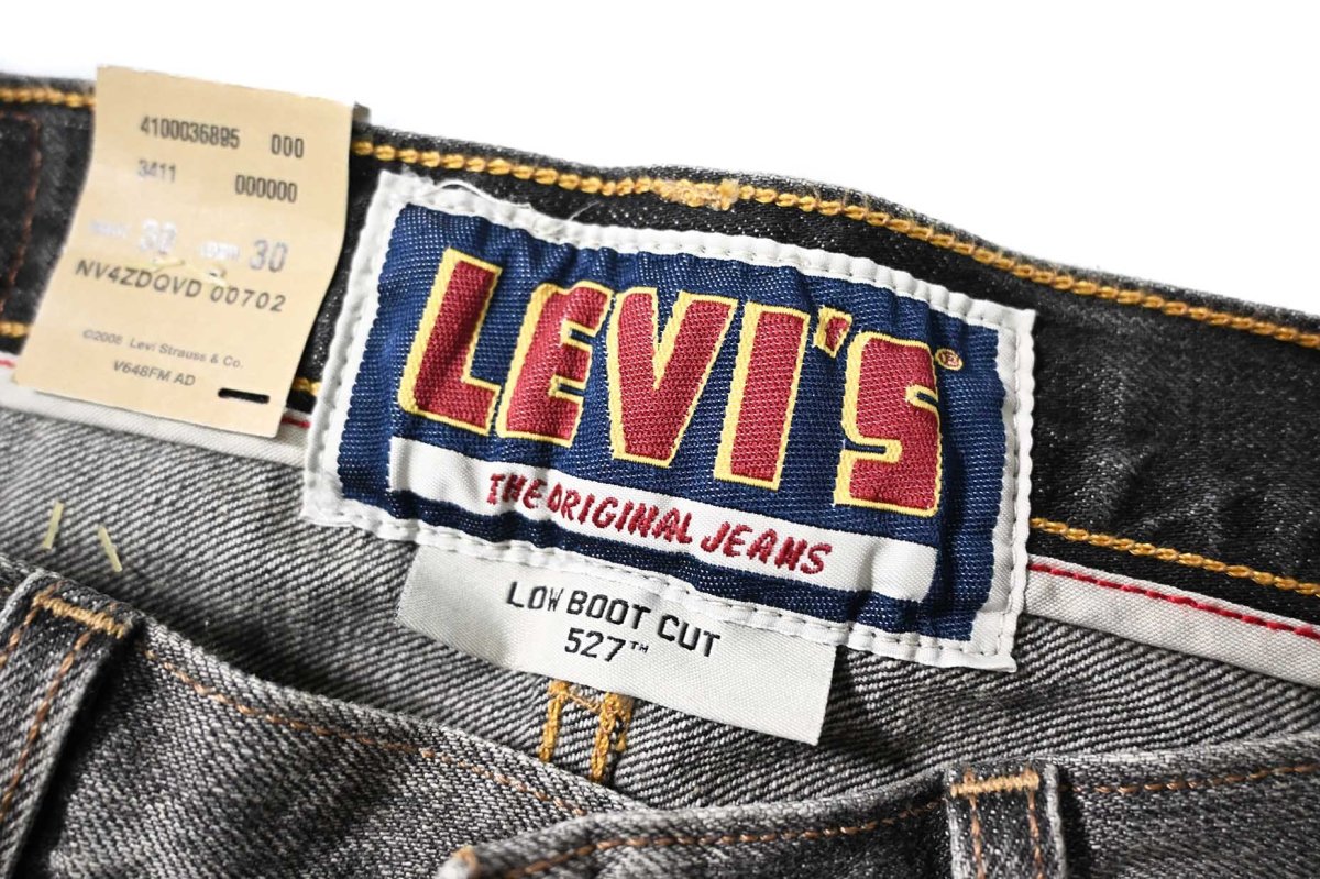 画像6: 00s Deadstock Levi's 527 Denim Pants Low Boot Cut #0066 リーバイス (6)