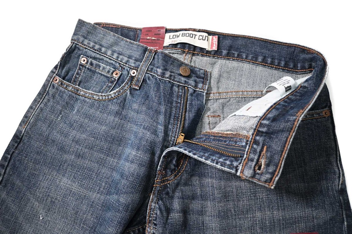 画像5: 00s Deadstock Levi's 527 Denim Pants Low Boot Cut #4258 リーバイス (5)
