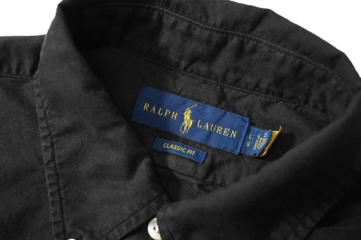 画像4: Used Ralph Lauren Short Sleeve B/D Shirt "Classic Fit" (4)