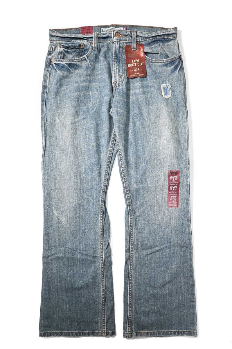 画像1: 00s Deadstock Levi's 527 Denim Pants Low Boot Cut #1054 リーバイス (1)