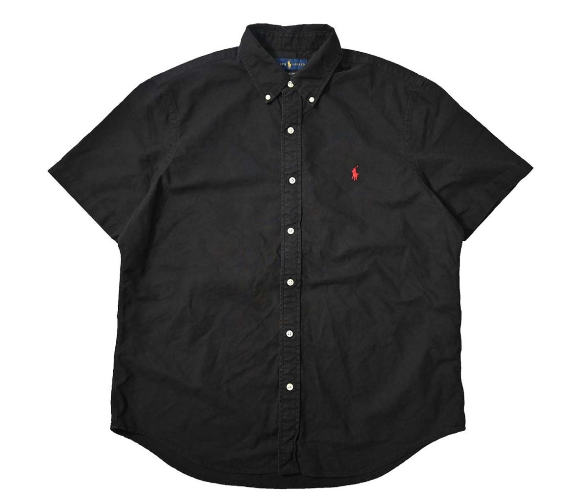 画像1: Used Ralph Lauren Short Sleeve B/D Shirt "Classic Fit" (1)