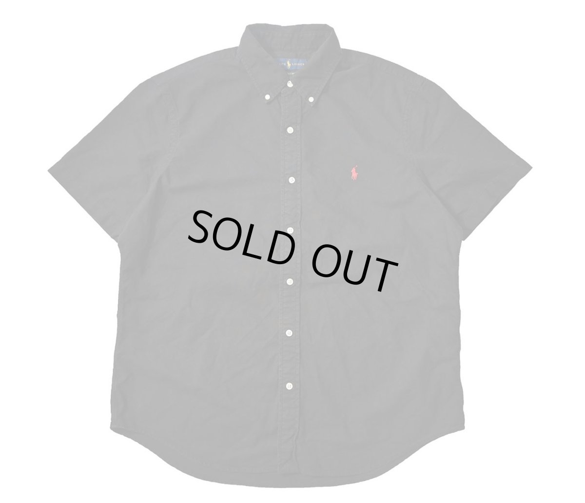 画像1: Used Ralph Lauren Short Sleeve B/D Shirt "Classic Fit" (1)