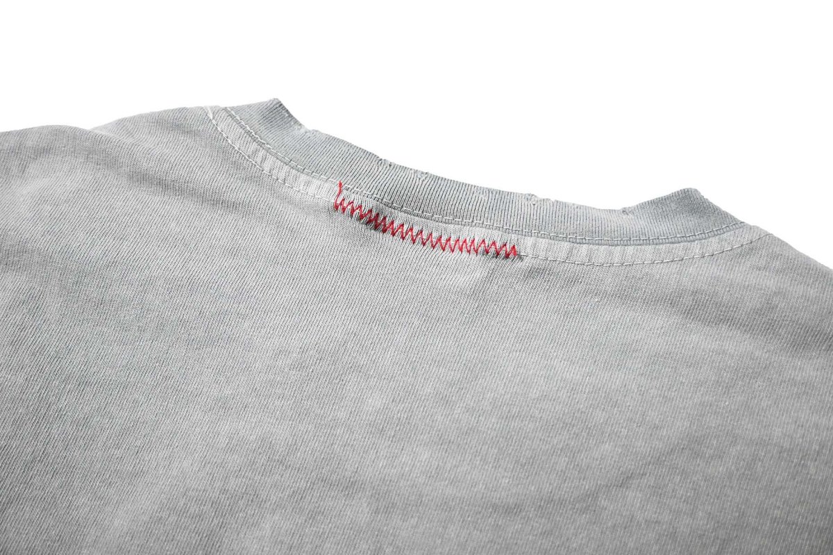 画像6: MOOJI MOOJI US Single Stitched T-Shirt Aged Grey (6)