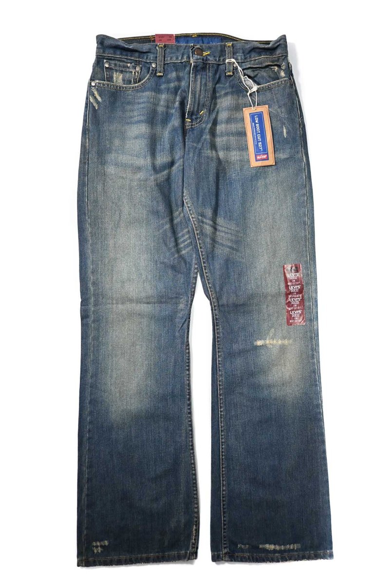画像1: 00s Deadstock Levi's 527 Denim Pants Low Boot Cut #8193 リーバイス (1)