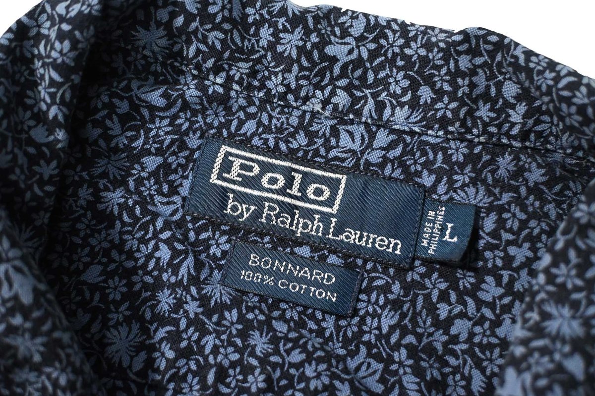 画像4: 90-00s Used Polo Ralph Lauren Open Collar Shirt "Bonnard" (4)